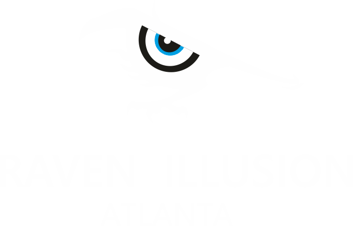 Raven Illusion Atlanta logo